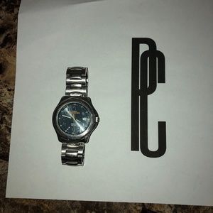 Timex Explorer Indiglo CR2016 WR 50M Stainless Steel Watch